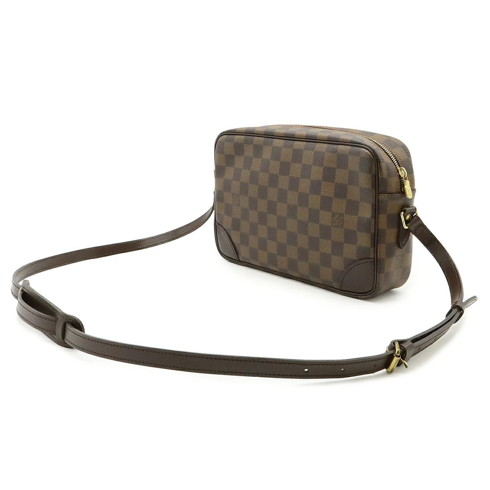 Louis Vuitton Crossbody Damier Shoulder Trocadero Bag Brown
